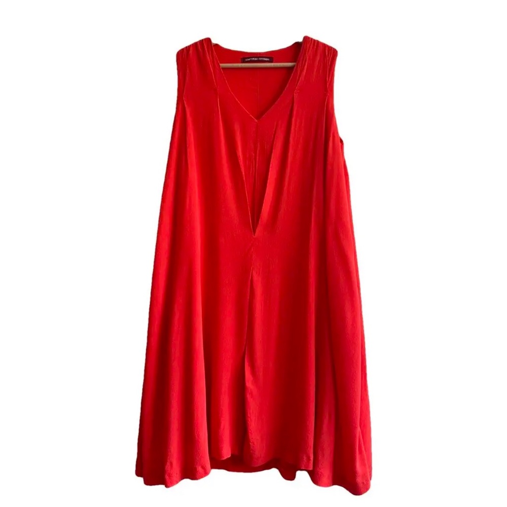 Comptoir des Cotonniers Red Sleeveless Dress